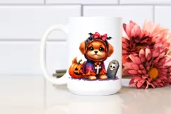 Vibrant Drawing Halloween | Cute Baby Dog Product Image 2