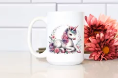 Cute Baby Unicorn PNG Product Image 2