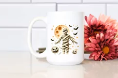 Simple Retro Mummy Animal Print PNG Product Image 2