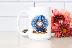 Detailed Digital Painting Gnome Azzure Shorts Product Image 2