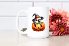 Cute Halloween Baby Parrot PNG Product Image 2