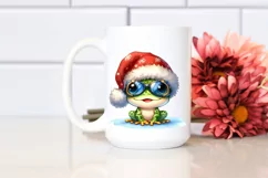 a Cute Watercolor Frog PNG Product Image 2
