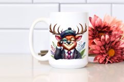 Vibrant Deer Suit | Sublimation Clipart Product Image 2