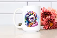 Cute Unicorn Inspired by , PNG Product Image 2