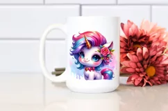Cute Unicorn Inspired by , PNG Product Image 2