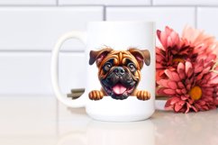 Funny Bullmastiff Smiling | Sublimation | Clipart Product Image 2