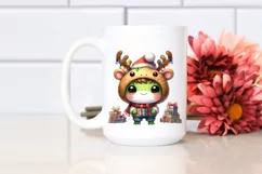 a Cute Watercolor Frog PNG Product Image 2