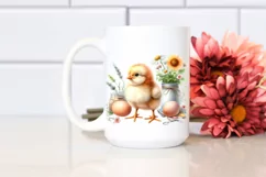 Watercolor Baby Chicken High PNG Product Image 2