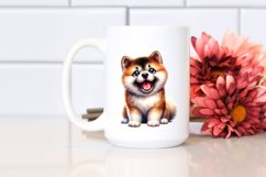 Crazy Akita Smiling | Sublimation | Clipart Product Image 2