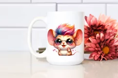 Revolted Mouse with OK Sign, Transparent PNG Product Image 2