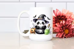 Cute Halloween Baby Panda PNG Product Image 2