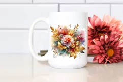 Vibrant Bouquet with Rose, GOLD FOIL Splash Product Image 2