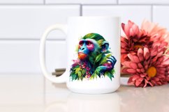 Vibrant Monkey Clipart Product Image 2