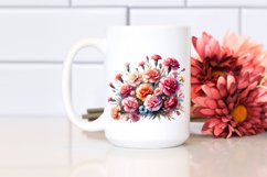 Colorful Small Carnation | Clipart Product Image 2