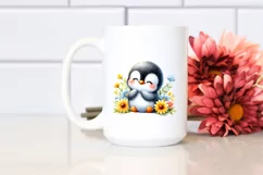 Colorful Penguin Baby | Sublimation | Clipart Product Image 2