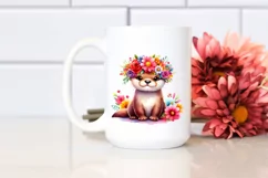 Funny Cute Owl Holding Pizza Slice Clipart Product Image 219