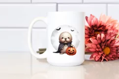 Cute Baby Walrus for Halloween PNG Product Image 2