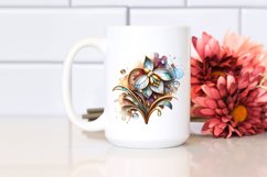 Stained Snowdrop Marble Splash Clipart Product Image 2