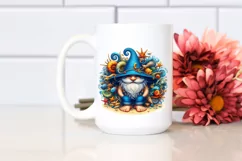 Vibrant Gnome Digital Painting | Sublimation Clipart Product Image 2