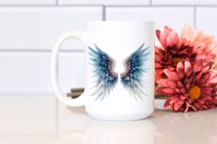 Angel Wings Watercolor Clipart Product Image 2