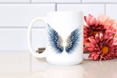 Angel Wings Watercolor Clipart Product Image 2