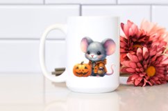 Cute Baby Mouse for Halloween | Clipart Product Image 2