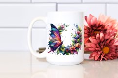 Vibrant Abstract Butterfly Clipart Product Image 2