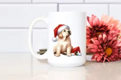 Christmas Cat with Santa Hat, PNG Product Image 2