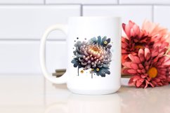 Shiny Chrysanthemum Golden | Clipart Product Image 2