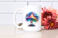 Magical Celestial Mushroom | Watercolor Splash Product Image 2