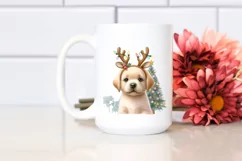 a Cute Watercolor Labrador Retriever PNG Product Image 2