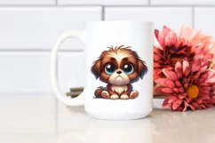 Crazy Funny Shih Tzu | Colorful Cartoon Product Image 2