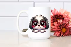 Crazy Funny Shih Tzu | Colorful Cartoon Product Image 2