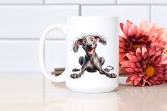 Funny Weimaraner Popping Eyes | Sublimation | Clipart Product Image 2