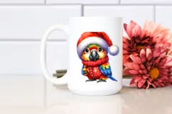 a Cute Watercolor Macaw PNG Product Image 2