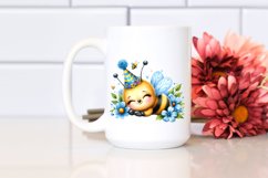 Colorful Baby Bee Party Hat Clipart Product Image 2