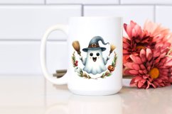 Funny Wimsical Halloween Ghost Sublimation Clipart Product Image 2