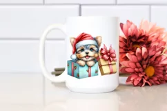 Watercolor Yorkshire Terrier, Expressive Face PNG Product Image 2
