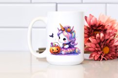 Cute Baby Unicorn Halloween Clipart Product Image 2