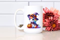 Cute Baby Unicorn Halloween Clipart Product Image 2