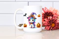 Cute Baby Unicorn Halloween Clipart Product Image 2
