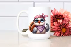 Funny Baby Turkey Dove PNG Product Image 2