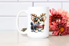 Watercolor Pembroke Welsh Corgi PNG Product Image 2