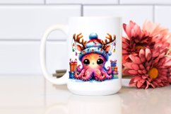 Watercolor Octopus Baby PNG Product Image 2
