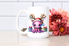 Baby Octopus in Winter Outfit, Transparent PNG Product Image 2