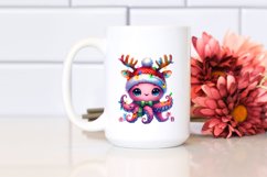 Watercolor Octopus Baby PNG Product Image 2
