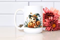 Cute Baby Snail PNG Product Image 2
