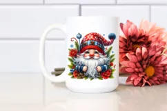 Detailed Vibrant Christmas Gnome PNG Product Image 2