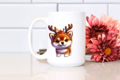 Watercolor Shiba Inu PNG Product Image 2