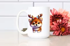 Watercolor Shiba Inu PNG Product Image 2